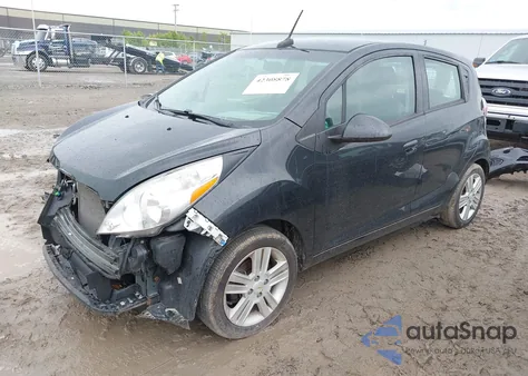 2014 Chevrolet Spark Ls Manual из США, поврежденный, VIN KL8CA6S97EC590219